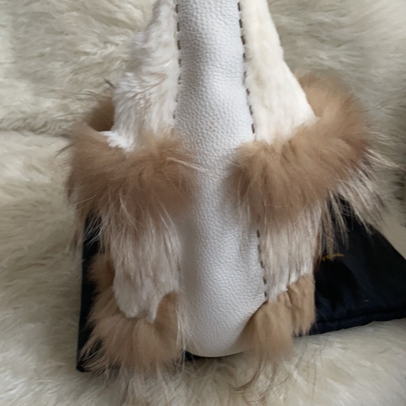 Fendi Rabbit Fur Bag - Picture 7 of 16